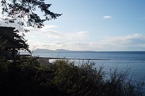 Looking North from Orcas